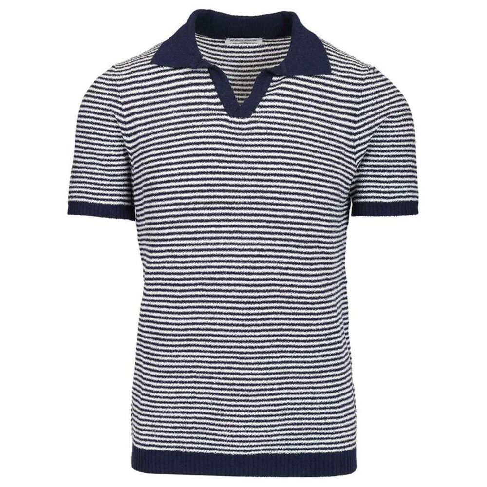 Al Duca D'aosta Men Striped Polo